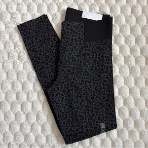 Loft Women’s High Rise Legging Animal Leopard Print Pull On Size Small Stretch